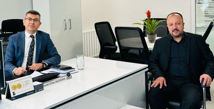 AKÜLKÜ, HALKBANK ŞARKİKARAAĞAÇ ŞUBESİNE 'HAYIRLI OLSUN' ZİYARETİNDE BULUNDU