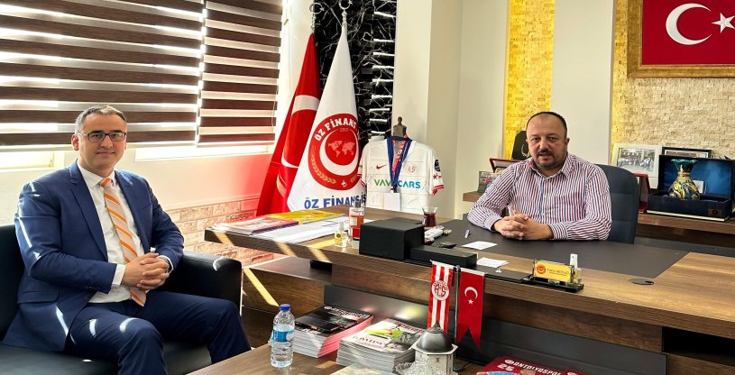 AKÜLKÜ, HALKBANK GÜZELOBA ŞUBE MÜDÜRÜ AVCU'YU MİSAFİR ETTİ