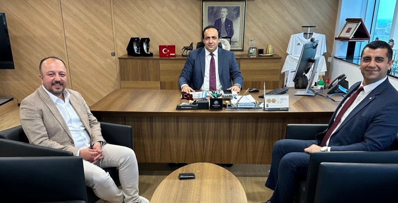 AKÜLKÜ, HALKBANK 87.YILDÖNÜMÜ TEBRİK ZİYARETİ YAPTI
