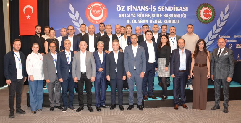 SENDİKAMIZ ANTALYA BÖLGE BAŞKANLIĞI 2. OLAĞAN GENEL KURULU GERÇEKLEŞTİ
