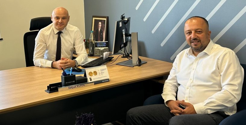 AKÜLKÜ, HALKBANK MAVİKENT ŞUBESİNİ ZİYARET ETTİ