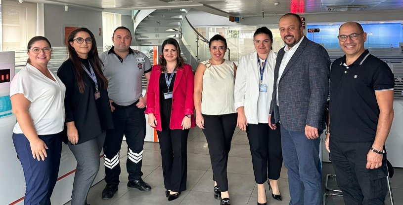 AKÜLKÜ VE GÜLEK, ZİRAAT BANKASI YENİ SANAYİ SİTESİ VE HALKBANK AKDENİZ SANAYİ SİTESİ ŞUBELERİNİ ZİYARET ETTİ