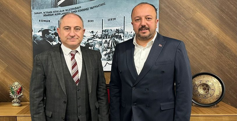 AKÜLKÜ, HALKBANK AFYONKARAHİSAR BÖLGE KOORDİNATÖRÜ MEYDAN'I ZİYARET ETTİ