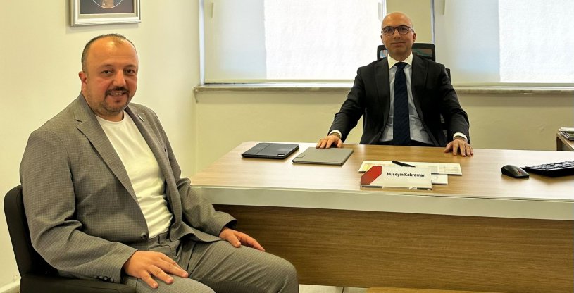 AKÜLKÜ, ZİRAAT BANKASI DENİZLİ BÖLGE BAŞKANI KAHRAMAN'I ZİYARET ETTİ