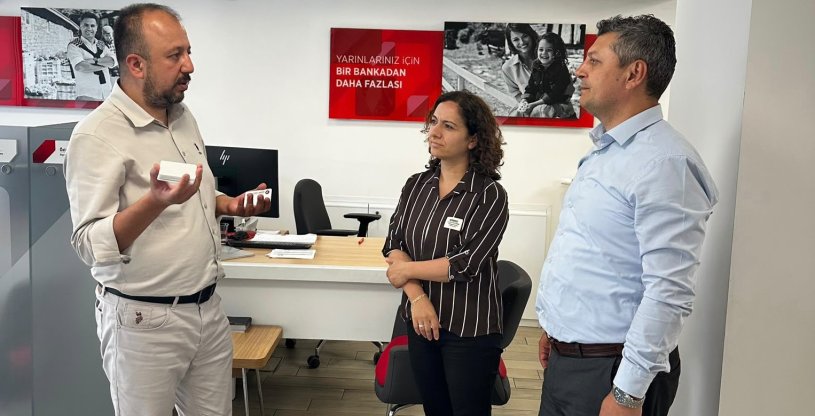 AKÜLKÜ, ZİRAAT KATILIM VE VAKIF KATILIM ISPARTA İLE ZİRAAT BANKASI MİMAR SİNAN ŞUBELERİNİ ZİYARET ETTİ