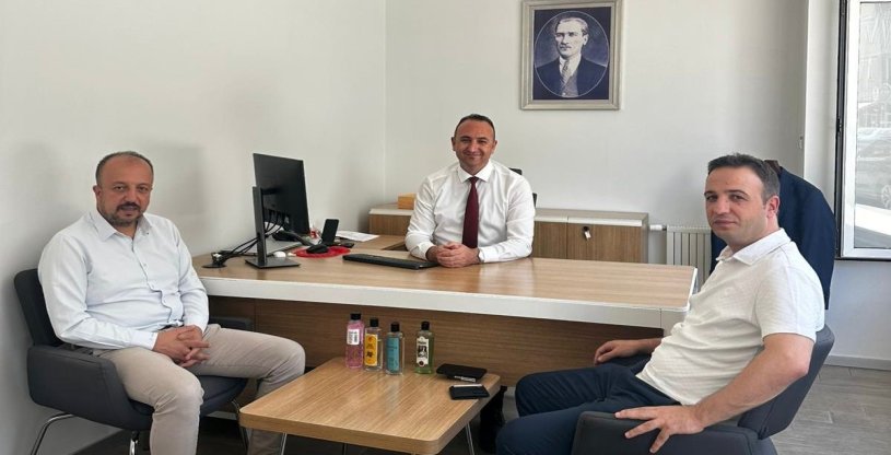 AKÜLKÜ, HALKBANK DENİZLİ BÖLGE KOORDİNATÖRLÜĞÜ, BURDUR, BOZKURT VE ZİRAAT BANKASI DENİZLİ PGM, BOZKURT, MEHMET AKİF ŞUBESİNİ ZİYARET ETTİ