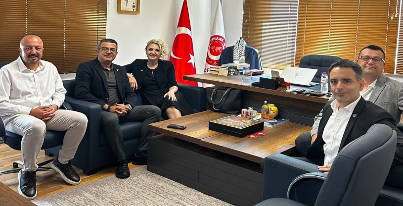 AKÜLKÜ, HALKBANK BÖLGE KOORDİNATÖRÜ TEZCAN İLE BÖLÜM MÜDÜRLERİNİ MİSAFİR ETTİ