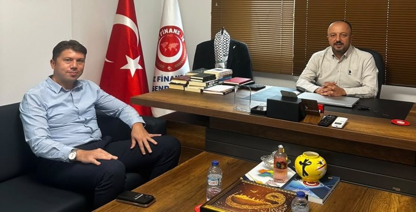 HALKBANK MAVİKENT ŞUBE MÜDÜRÜ DAYIOĞLU, AKÜLKÜ'YE NEZAKET ZİYARETİNDE BULUNDU