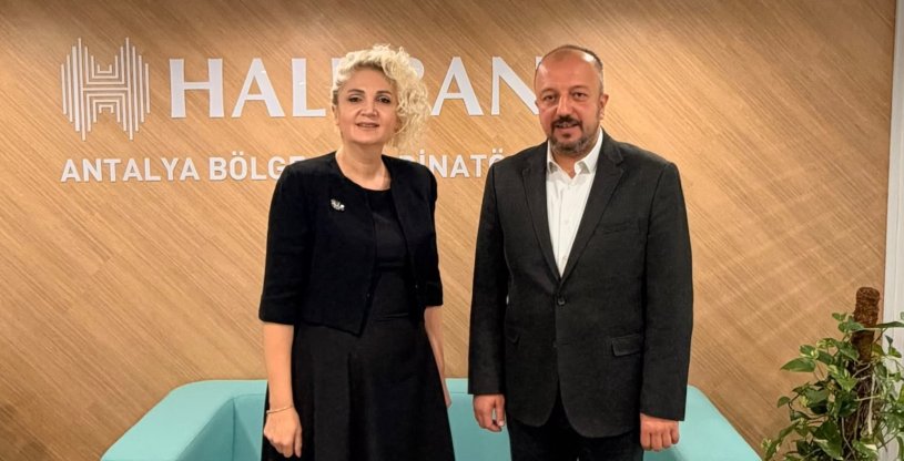 AKÜLKÜ, HALKBANK ANTALYA BÖLGE KOORDİNATÖRÜ TEZCAN'I ZİYARET ETTİ