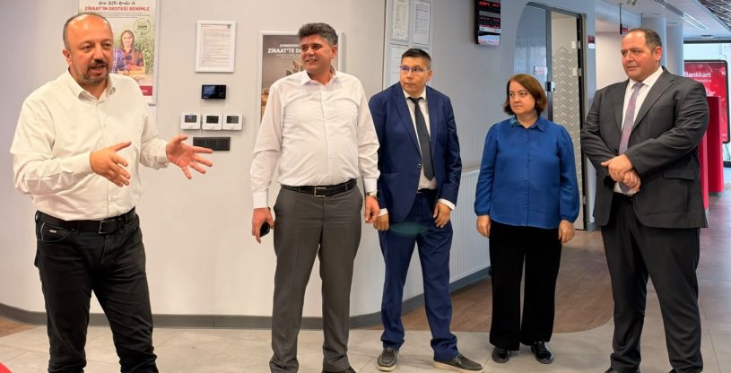 AKÜLKÜ, ZİRAAT BANKASI YALVAÇ, HALK BANKASI KEÇİBORLU, MAVİKENT ŞUBELERİNİ ZİYARET ETTİ