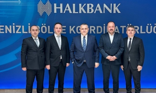 AKÜLKÜ, HALKBANK DENİZLİ BÖLGE KOORDİNATÖRÜ KARABAY'I ZİYARET ETTİ