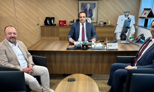 AKÜLKÜ, HALKBANK 87.YILDÖNÜMÜ TEBRİK ZİYARETİ YAPTI
