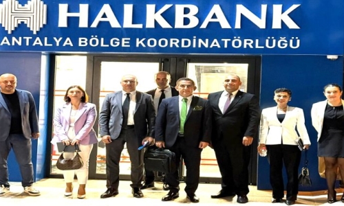 AKÜLKÜ, HALKBANK PERFORMANS TOPLANTISINA KATILAN ŞUBELERİN YÖNETİCİ VE ÜYELERİMİZİ ZİYARET ETTİ
