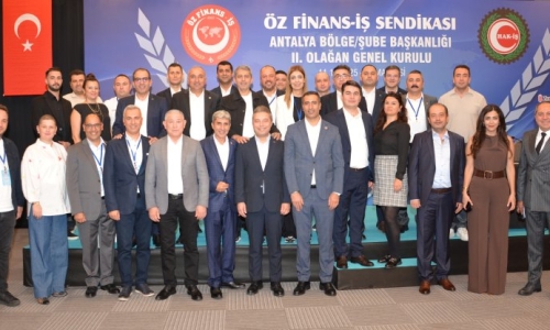 SENDİKAMIZ ANTALYA BÖLGE BAŞKANLIĞI 2. OLAĞAN GENEL KURULU GERÇEKLEŞTİ