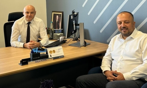 AKÜLKÜ, HALKBANK MAVİKENT ŞUBESİNİ ZİYARET ETTİ
