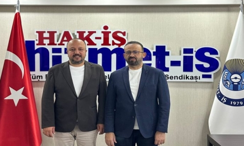 AKÜLKÜ, DENİZLİ HİZMET-İŞ ŞUBESİNE 'HAYIRLI OLSUN' ZİYARETİNDE BULUNDU