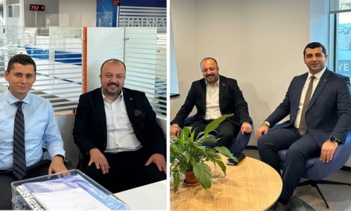 AKÜLKÜ, HALKBANK ANTALYA VE KONYAALTI ŞUBESİNİ ZİYARET ETTİ
