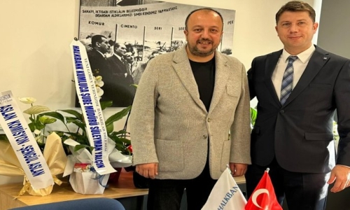 AKÜLKÜ, HALKBANK MAVİKENT ŞUBESİNE 'HAYIRLI OLSUN' ZİYARETİ YAPTI