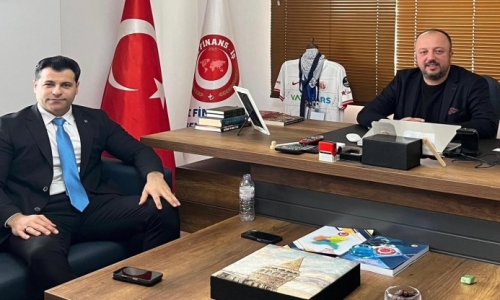 KIRCAMİ ŞUBE MÜDÜRÜ DURMUŞOĞLU, HAYIRLI OLSUN ZİYARETİNDE BULUNDU