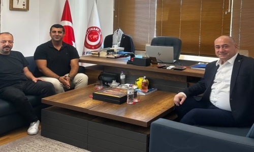 AKÜLKÜ, HALKBANK ANTALYA ŞUBE MÜDÜRÜ KURT'U MİSAFİR ETTİ