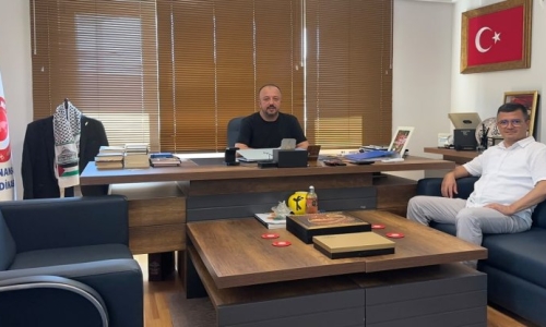 HALKBANK ISPARTA ŞUBE MÜDÜRÜ GÜNAY, AKÜLKÜ'NÜN MİSAFİRİ OLDU