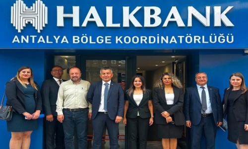 AKÜLKÜ, HALKBANK PERFORMANS TOPLANTISINA KATILAN ÜYELERİMİZİ ZİYARET ETTİ