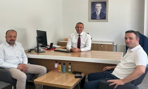 AKÜLKÜ, HALKBANK DENİZLİ BÖLGE KOORDİNATÖRLÜĞÜ, BURDUR, BOZKURT VE ZİRAAT BANKASI DENİZLİ PGM, BOZKURT, MEHMET AKİF ŞUBESİNİ ZİYARET ETTİ
