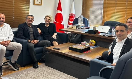 AKÜLKÜ, HALKBANK BÖLGE KOORDİNATÖRÜ TEZCAN İLE BÖLÜM MÜDÜRLERİNİ MİSAFİR ETTİ