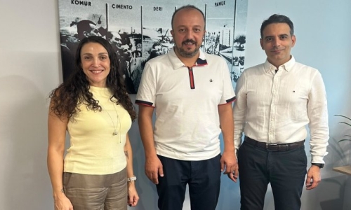 AKÜLKÜ, HALKBANK ANTALYA BÖLGE KOORDİNATÖRLÜĞÜ BÖLÜM MÜDÜRÜ AYDEMİR VE ÜYELERİMİZİ ZİYARET ETTİ