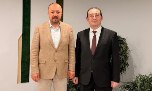 AKÜLKÜ, ZİRAAT BANKASI DENİZLİ BÖLGE BAŞKANI AKÜLKÜ'YÜ ZİYARET ETTİ