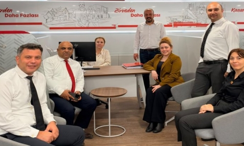 AKÜLKÜ, ZİRAAT VE HALK BANKASI SERİK ŞUBELERİNİ ZİYARET ETTİ